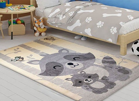خرید فرش اتاق خواب کودک + قیمت فروش استثنایی